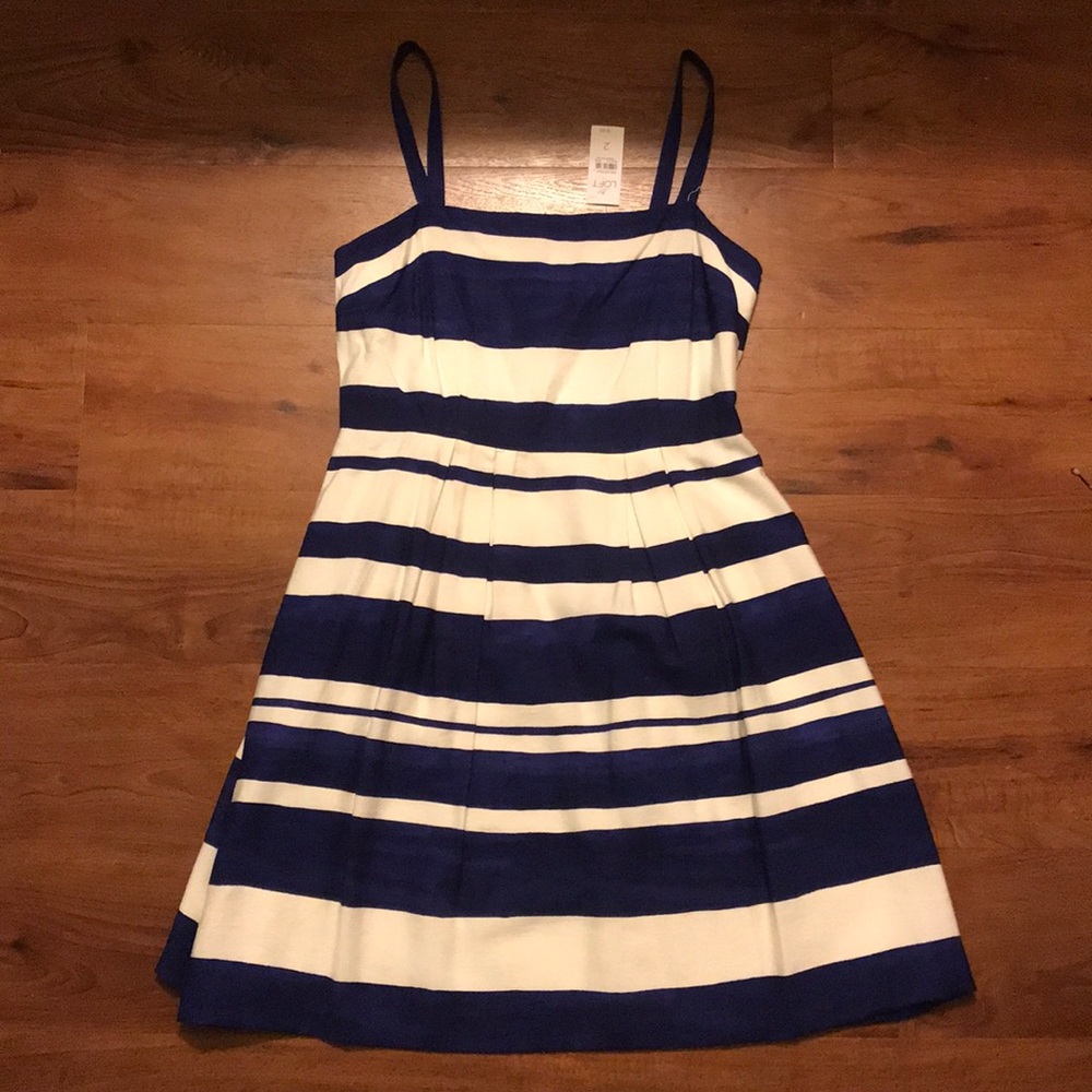 NWT Loft striped sundress
